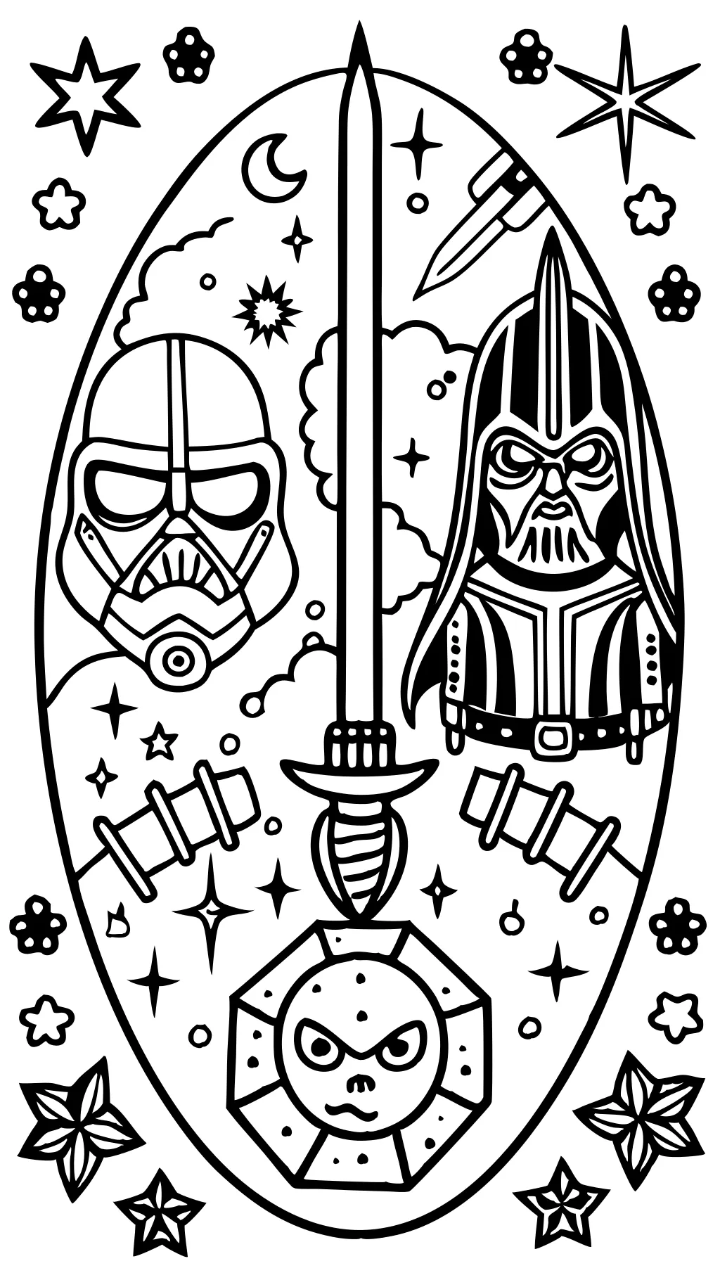 coloriages Star Wars Adult